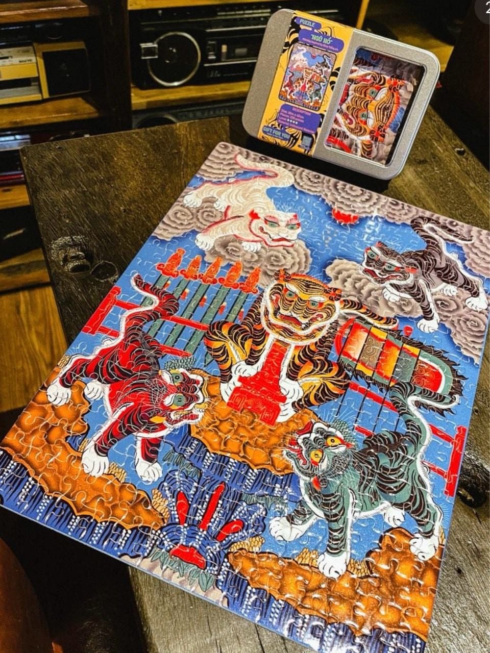 PUZZLE ART VIETNAMIEN TRADITIONNEL - 300 pièces