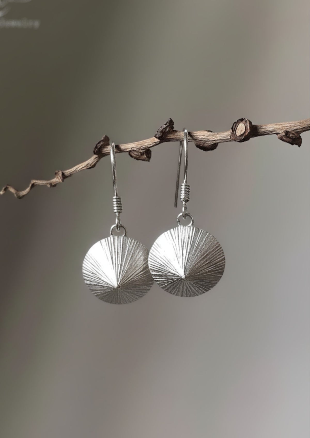 BOUCLES D'OREILLES CHAPEAUX CONIQUES ARGENT 925