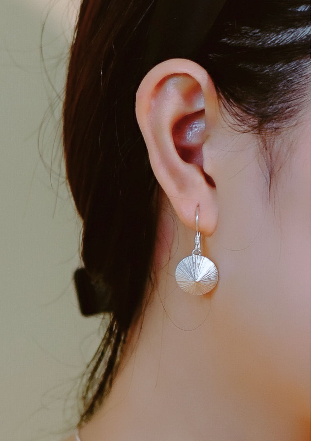 BOUCLES D'OREILLES CHAPEAUX CONIQUES ARGENT 925